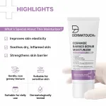 Dermatouch Ceramide Barrier Repair Moisturizer for Barrier Repair & Hydration view 5