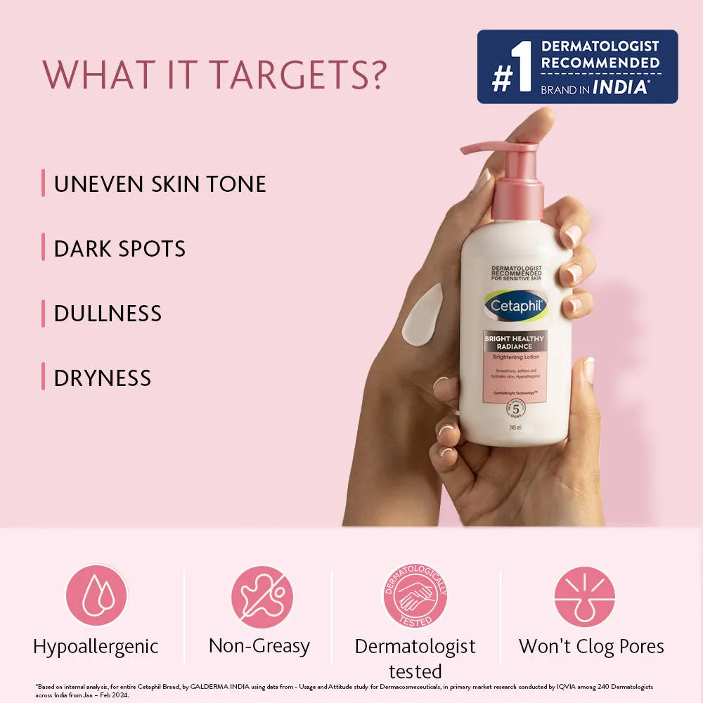 Cetaphil BHR Brighetning Lotion with Niacinamide Reduces Dark Spots