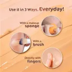 Mamaearth Glow Serum Foundation With Vitamin C & Turmeric For 12-hour Long Stay view 5