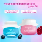 Dot & Key AM PM Routine With Hyaluronic Acid- 72HR Hydrating Probiotics Gel & Retinol Night Cream view 2
