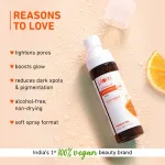 Plum 1.5% Vitamin C Alcohol-Free Spray Toner With Mandarin & Witch Hazel For Glow Boost & Open Pores view 2
