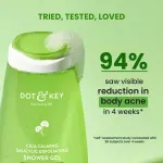 Dot & Key Cica Calming Salicylic Exfoliating Shower Gel, With Niacinamide, Acne & Oil Control view 4