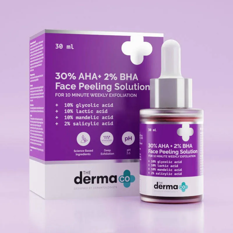 The Derma Co 30% Aha + 2% Bha Peeling Solution