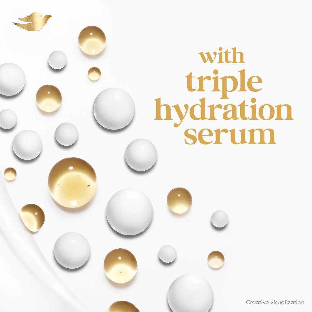 Dove Dryness Care Bodywash With Triple Hydration Serum