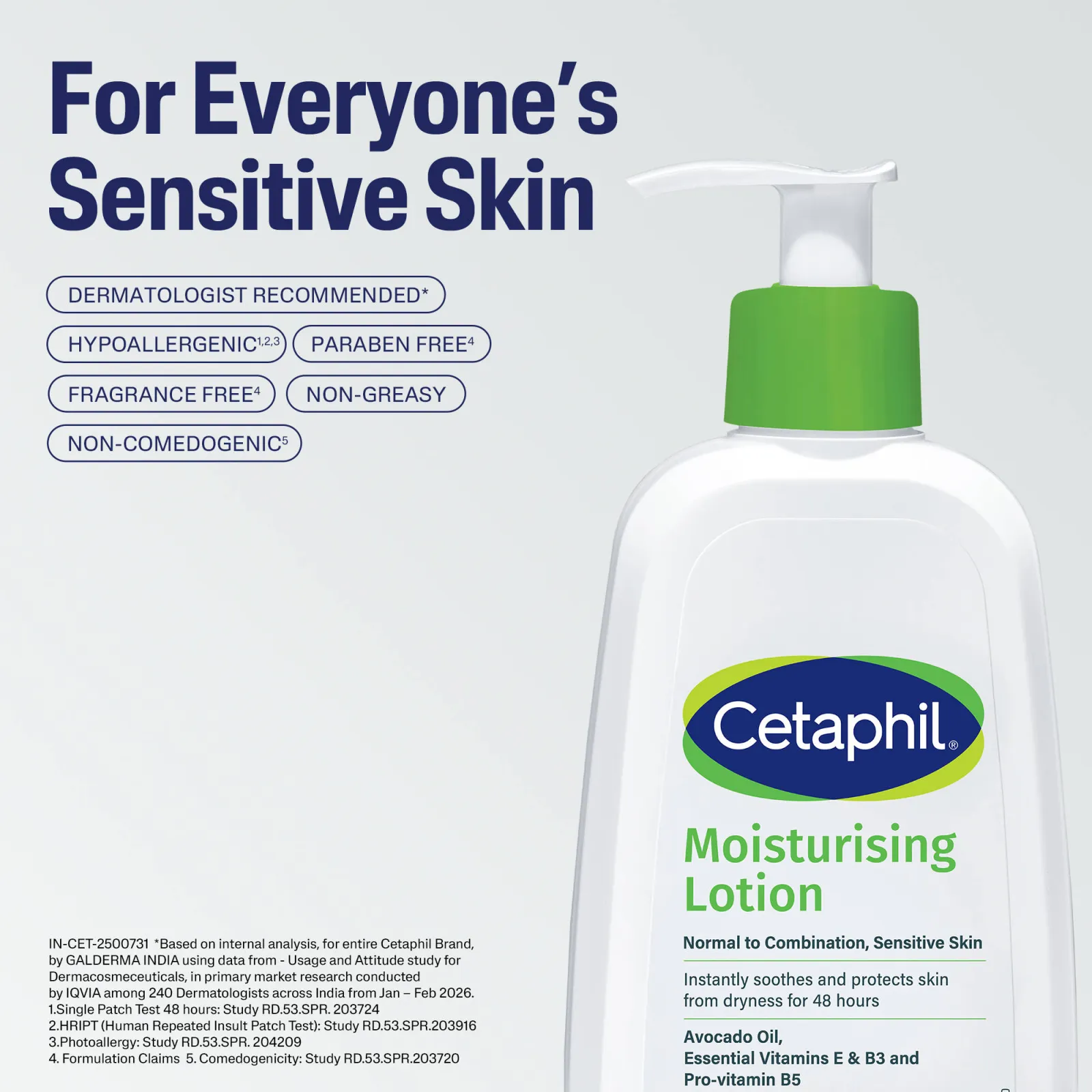 Cetaphil Moisturising Lotion For 48-Hour Hydration Restores Moisture Barrier In 1 Week