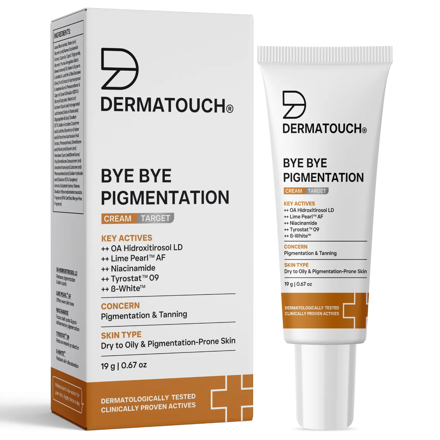 Dermatouch Bye Bye Pigmentation Cream for Pigmentation & Tanning
