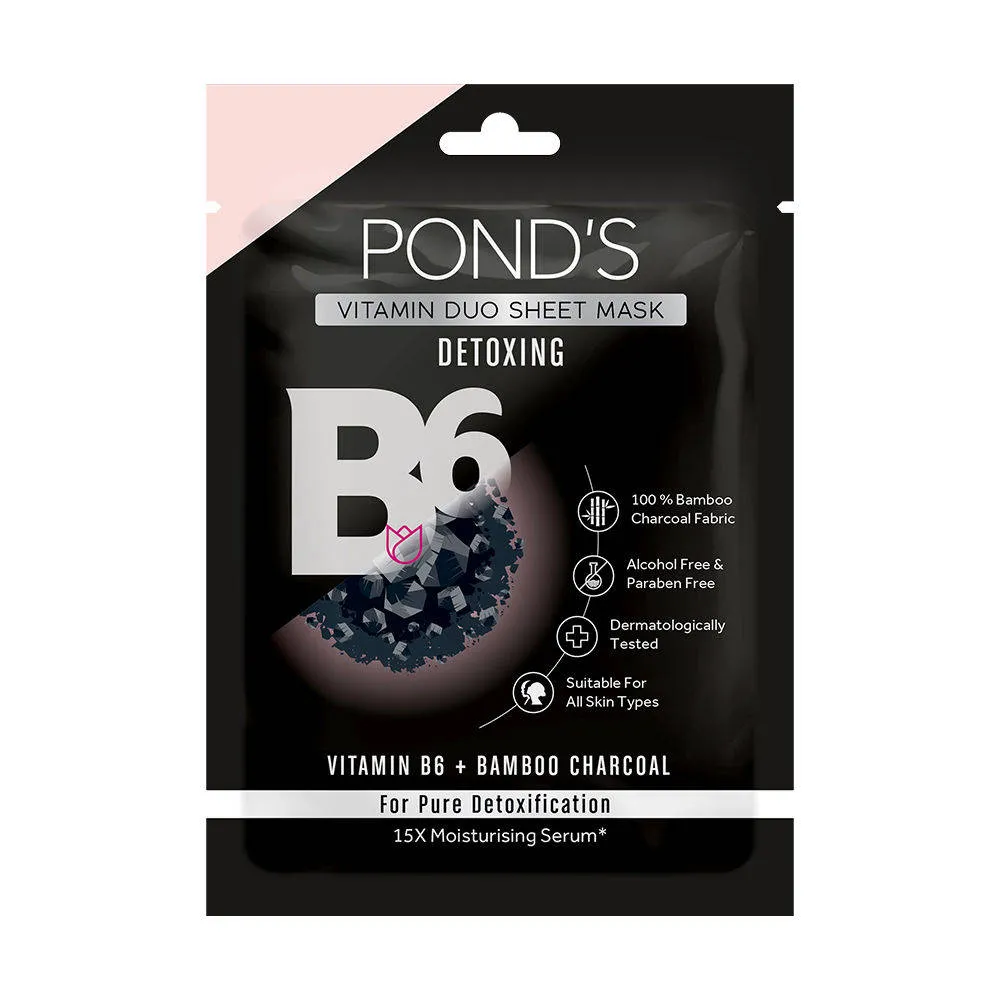 Pond's Ponds Vitamin With 100% Natural Extracts Sheet Mask
