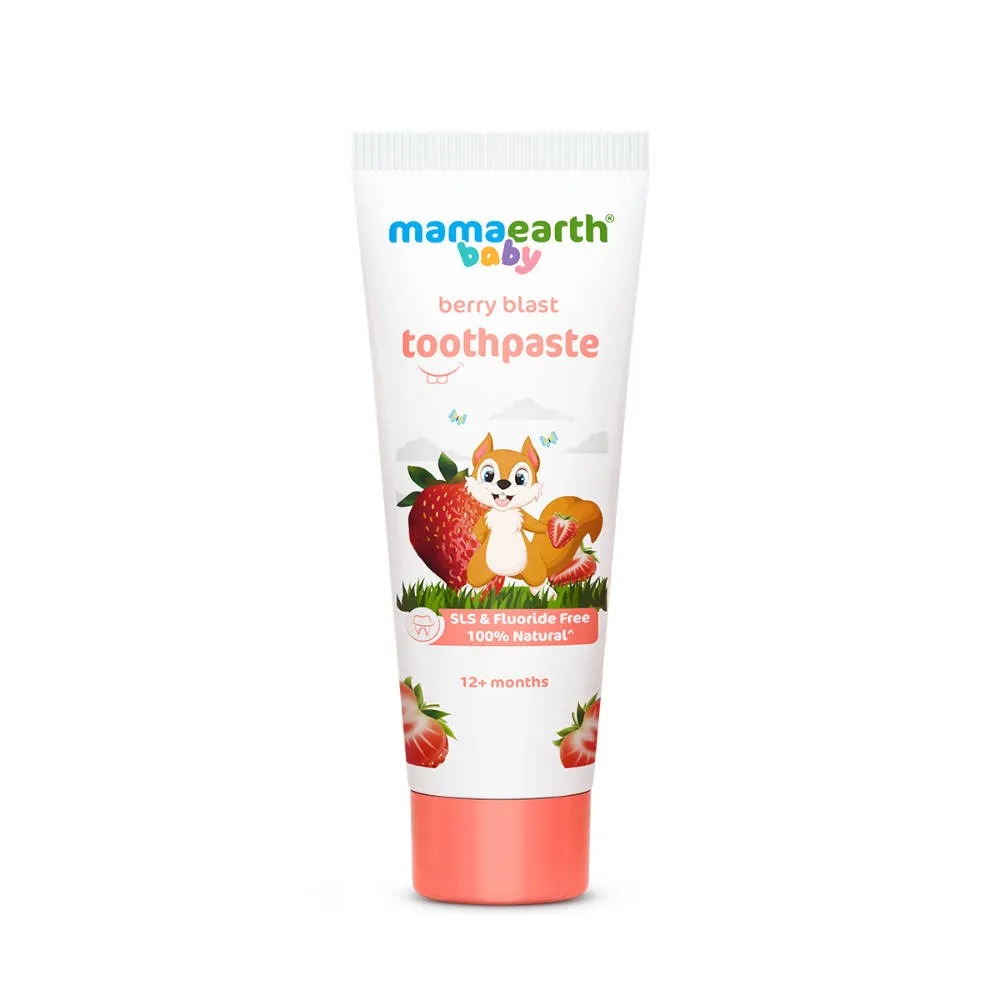 Mamaearth 100% Natural Berry Blast Kids Toothpaste
