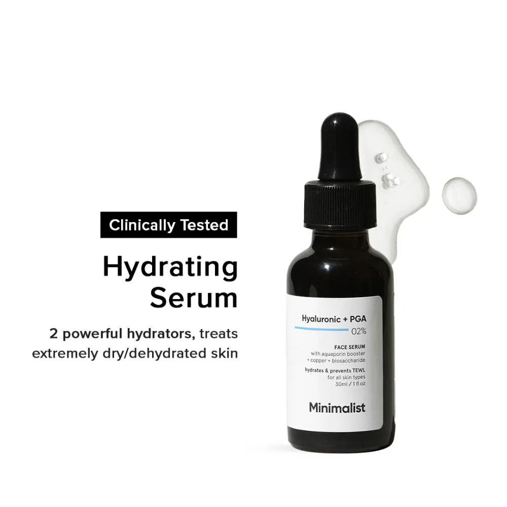 Minimalist Hyaluronic + Pga 02% Face Serum Mini