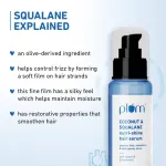 Plum Coconut & Squalane Nutri-Shine Hair Serum For Smooth- Shiny Hair view 7