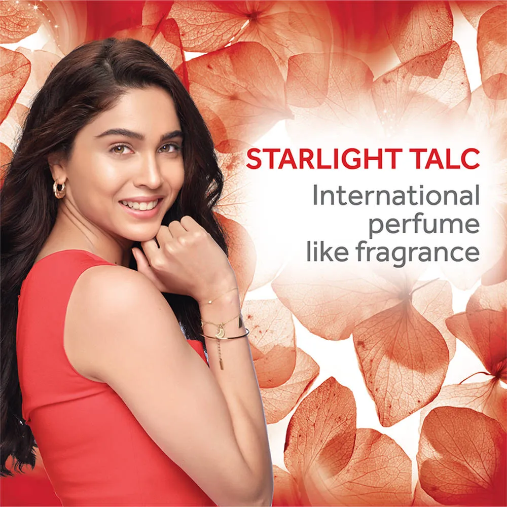 Pond's Ponds Starlight Perfumed Talc Powder Orchid & Jasmin Notes