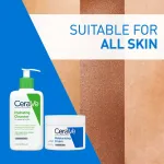 CeraVe Facewash & Moisturizer Combo with Ceramides - Daily Skincare Routine for Normal To Dry Skin view 5