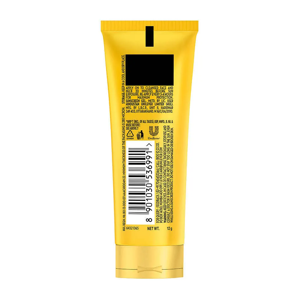 Pond's Ponds Sun Miracle Niacinamide Sunscreen Creme Gel SPF 50 PA+++