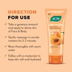 Joy Apricot & Walnut Face & Body Scrub For Blackheads & Tan Removal view 6