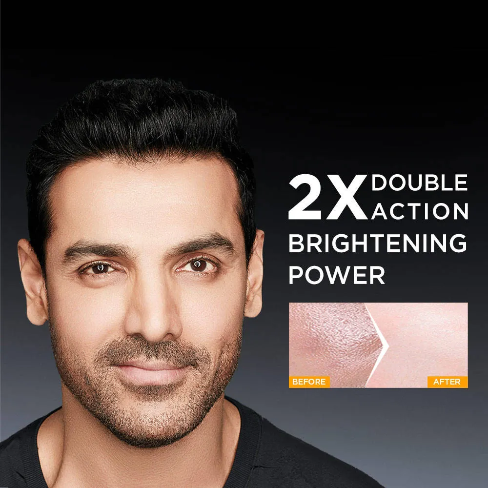 Garnier Men Turbo Bright Anti-Pollution Double Action with Charcoal and Vitamin C Face Wash