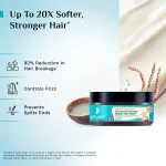 Pilgrim Korean Rice Water & Collagen Advanced Damage Repair Hair Mask For Dry & Damaged Hair view 2