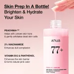 Anua Peach 77 Niacin Essence Toner with 2% Niacinamide for Healthy Glowing Skin & Even Skin Tone view 3