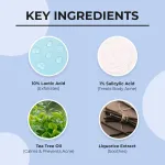 Dr. Sheth's Tea Tree & Lactic Acid Body Lotion Provides Even Skin Tone, Reduce Body Acne view 3