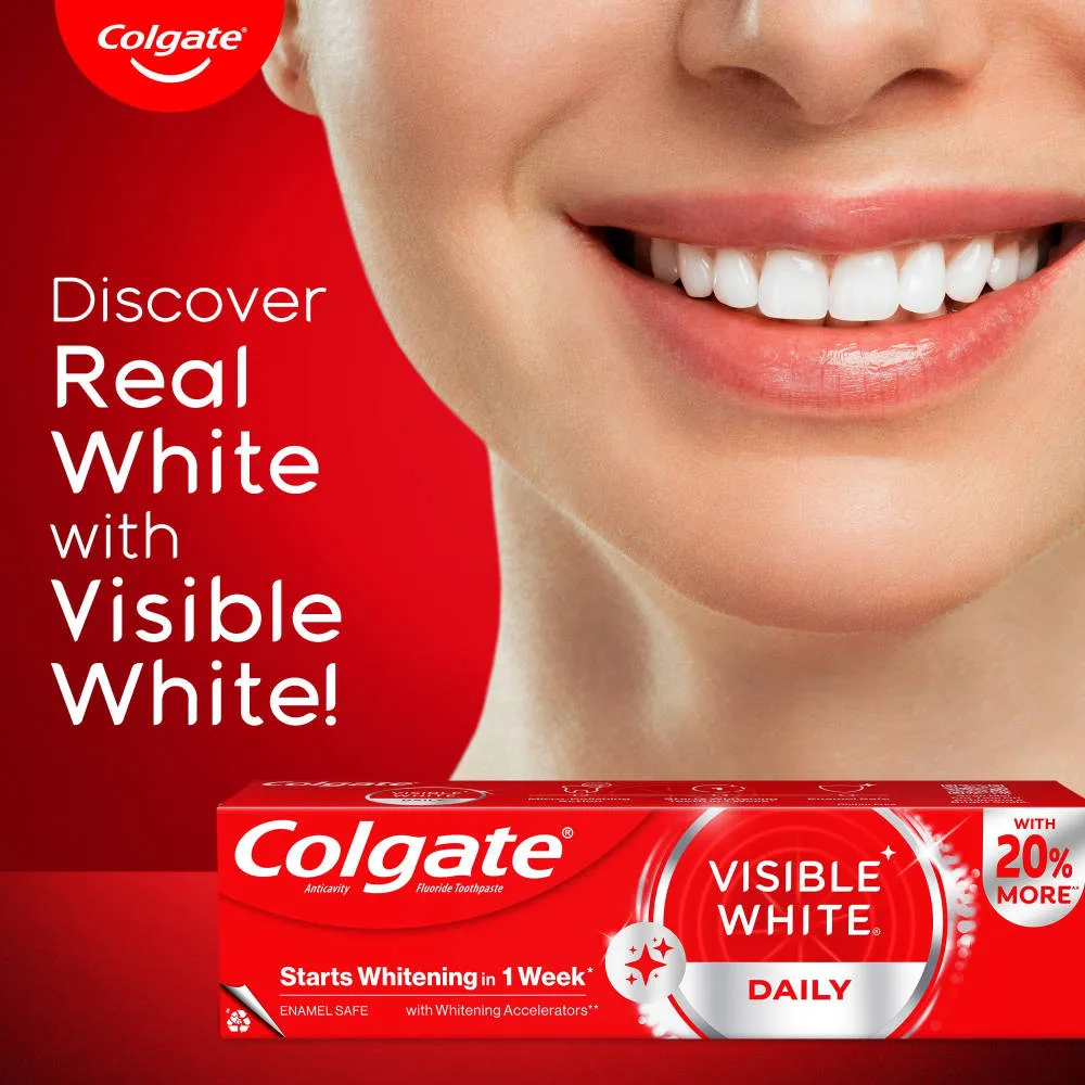 Colgate Visible White Enamel Toothpaste