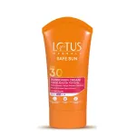 Lotus Herbals Safe Sun Sunscreen Cream PA++ UVA SPF-30 UVB Indian Summer Formula view 10