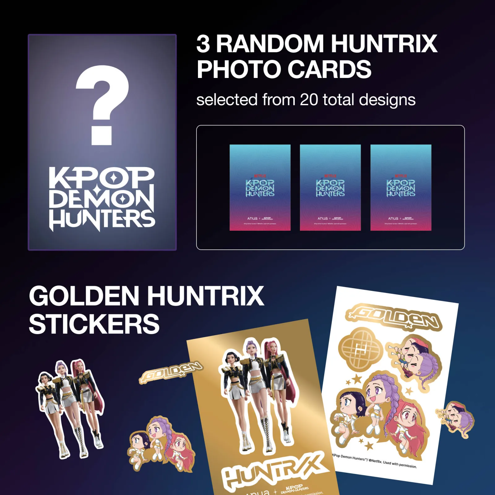 Anua Glow Skin Discovery Set - K-Pop Demon Hunters Special Edition