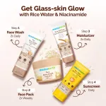 Mamaearth Rice Dewy Bright Face Pack Glass Skin Glow with Rice Water & Niacinamide view 6