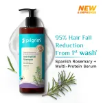 Pilgrim Spanish Rosemary & Biotin Anti Hairfall Control Shampoo Reduce Hairfall Upto 95% Strong Hair view 11