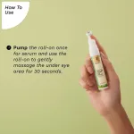Pilgrim Squalane Roll-On Under Eye Eream Serum With Phyto-Retinol & Caffeine - Pack Of 2 view 4