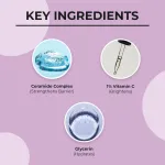Dr. Sheth's Ceramide & Vitamin C Brightening Face Wash |Cleanses, Hydrates, Reduces Dark Spots 100ml view 3