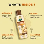Joy Body Oil for Glowing Skin, Nourishing, Non-Greasy, Quick Absorbing, Honey & Almond view 2
