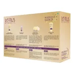 Lotus Herbals Radiant Gold Cellular Facial Kit With 24K Pure Gold & Papaya, For All Skin Types view 2