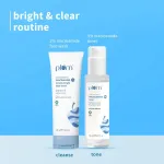 Plum Bestselling Niacinamide Facewash And Toner Combo Tightens Pore, Brightens Skin, Fades Blemishes view 2