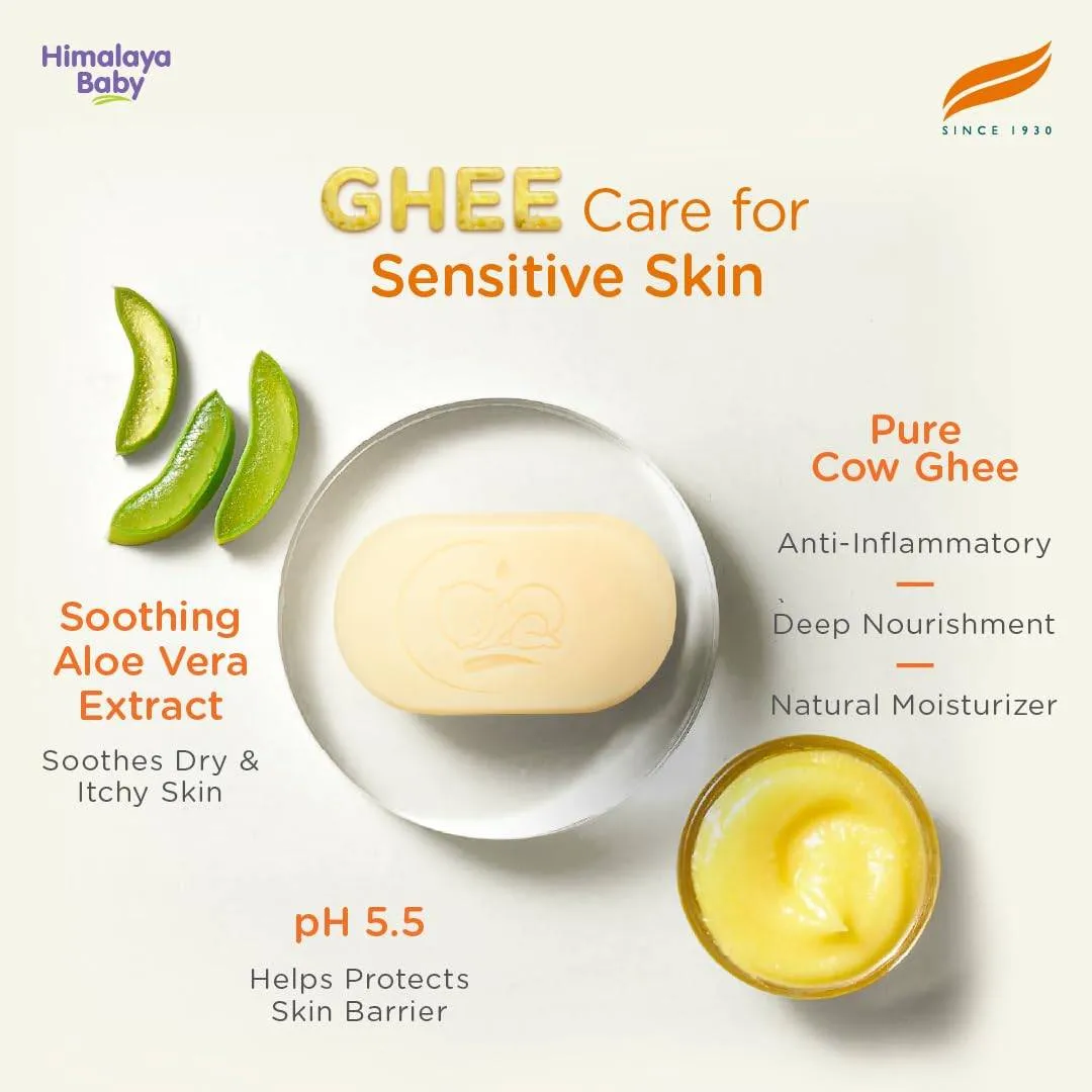 Himalaya Baby Bar With Pure Cow Ghee Buy 2 Get 1 Free