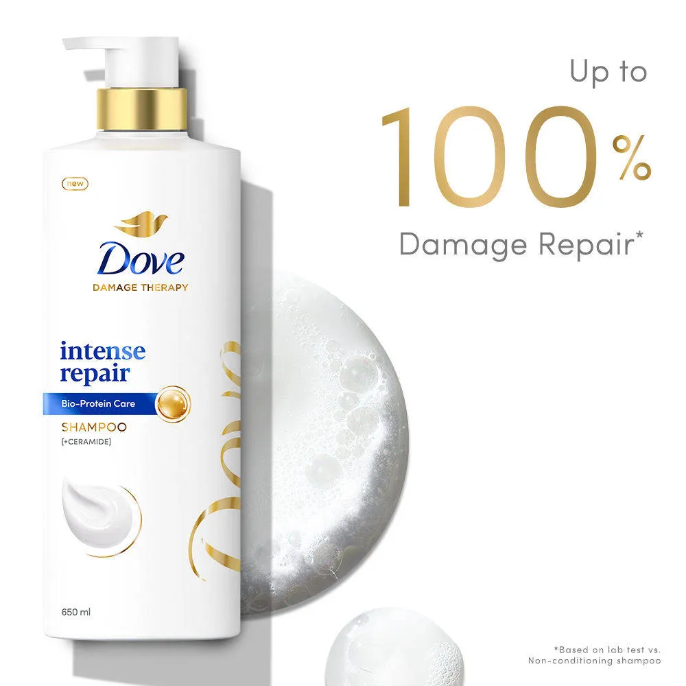 Dove Intense Repair Shampoo For Dry & Damaged Hair