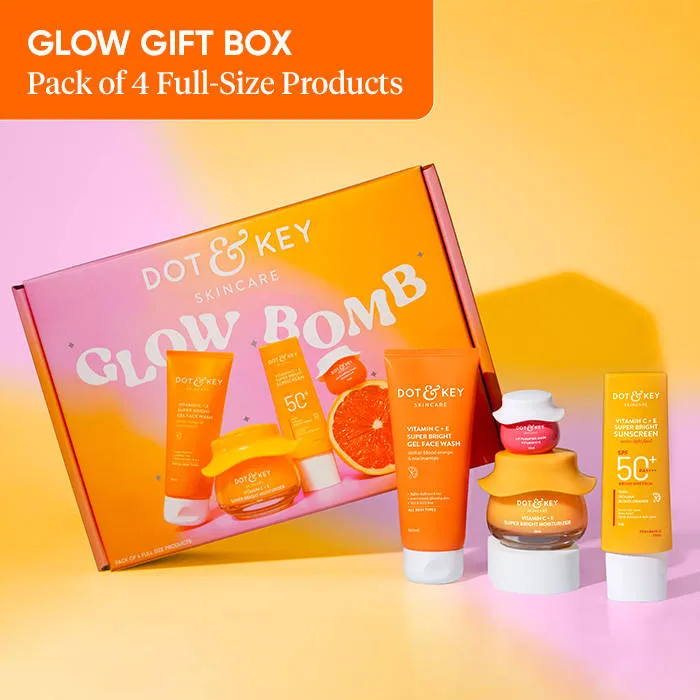 Dot & Key Glow Bomb Gift Set- Pack of 4