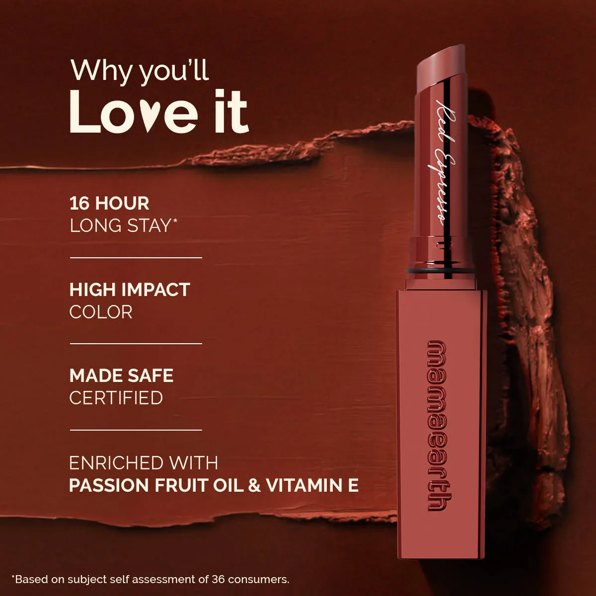 Mamaearth Luxe Matte Long Stay Lipstick