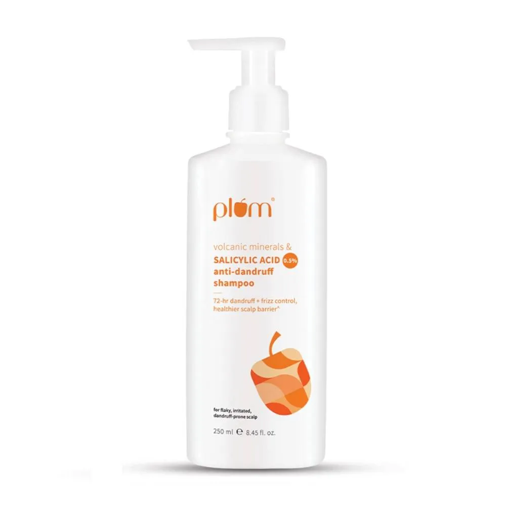 Plum Volcanic Minerals & Salicylic Acid 0.5% Anti-Dandruff Shampoo