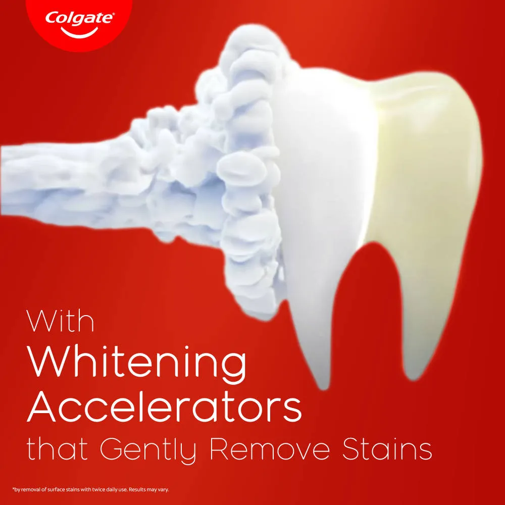 Colgate Visible White Toothpaste Teeth Whitening Saver Pack