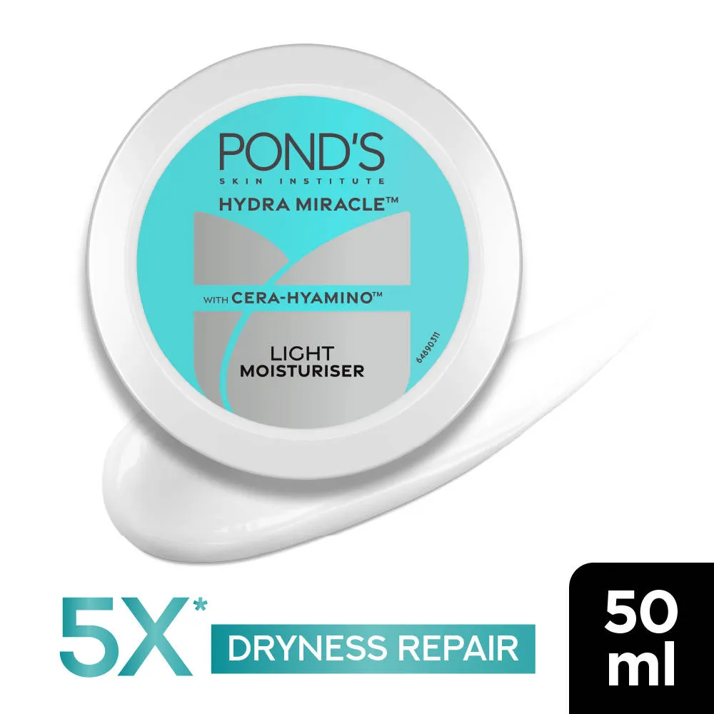 Pond's Ponds Light Moisturiser Non-Oily Fresh Feel With Vitamin E + Glycerine