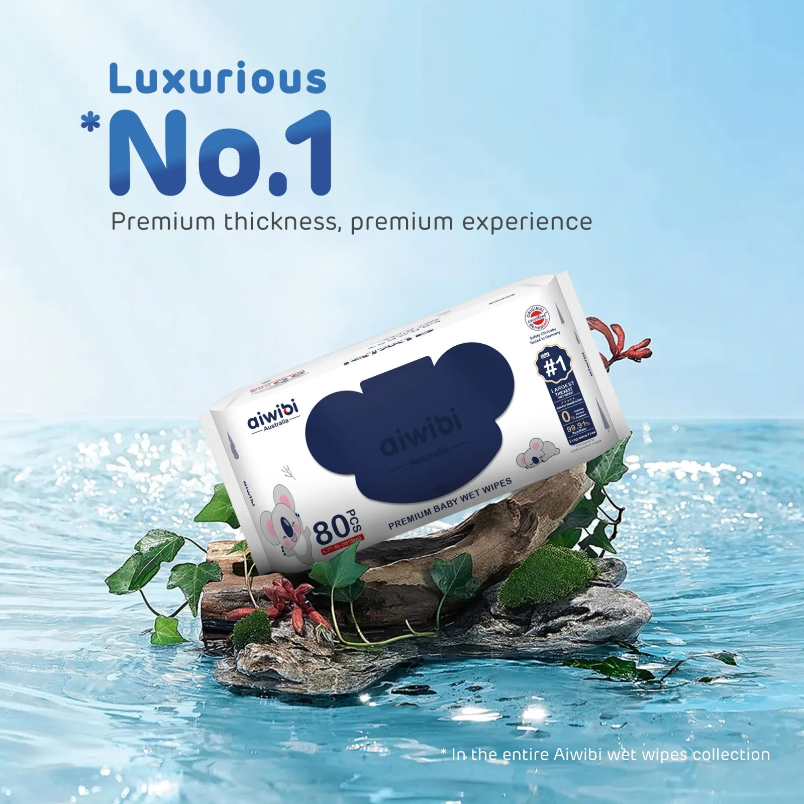 Aiwibi #1 Thickness Premium Baby Wet Wipes