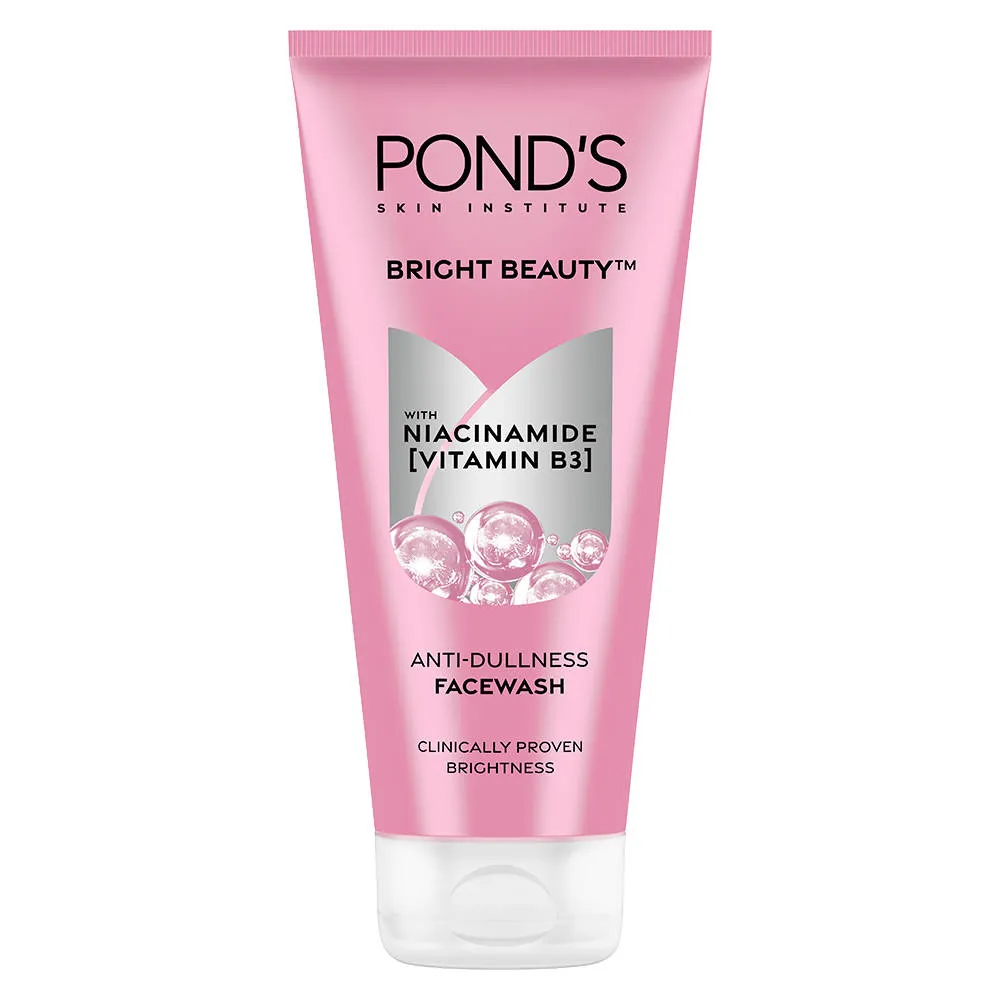 Pond's Ponds Bright Beauty Facewash with Niacinamide, For Glass Skin-like Shine