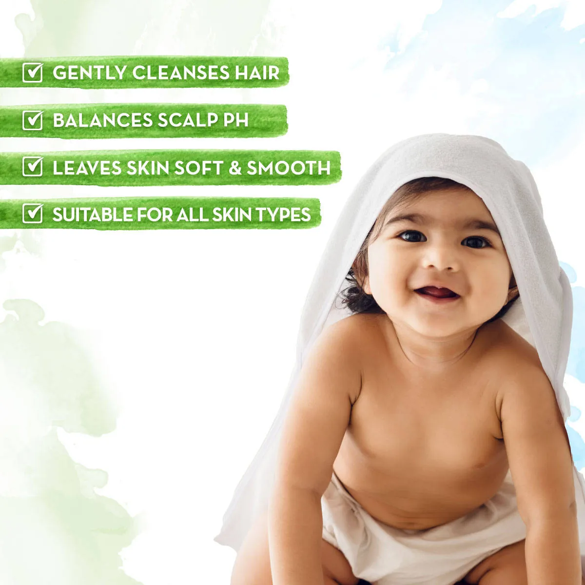 Mamaearth Milky Soft Shampoo With Oats, Milk And Calendula For Babies