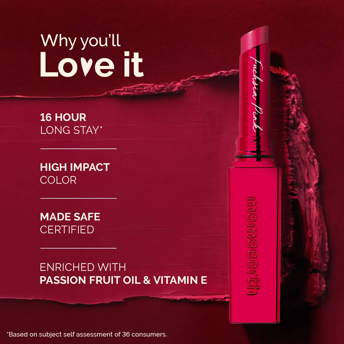 Mamaearth Luxe Matte Long Stay Lipstick