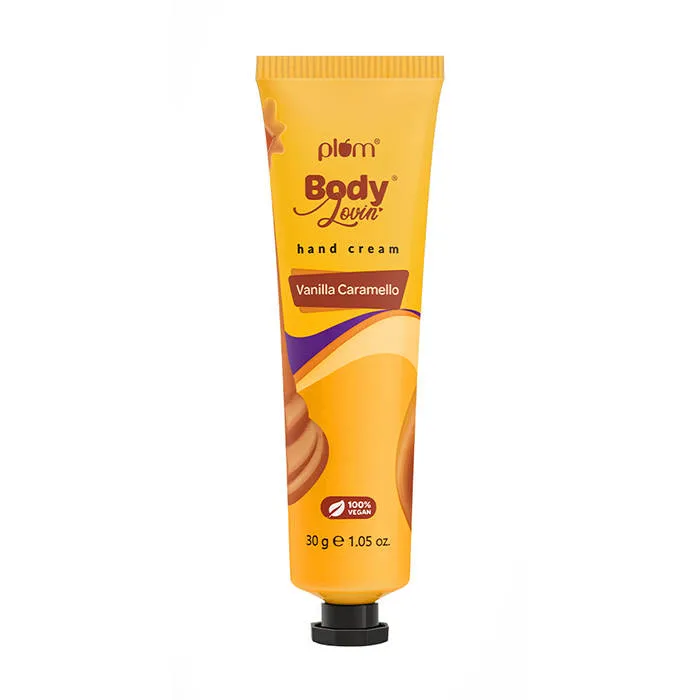 Plum Bodylovin' Vanilla Caramello Hand Cream