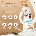 Everyuth Naturals Body Lotion - Nourishing Cocoa with 100% Natural Almond Milk, Non-Sticky view 3