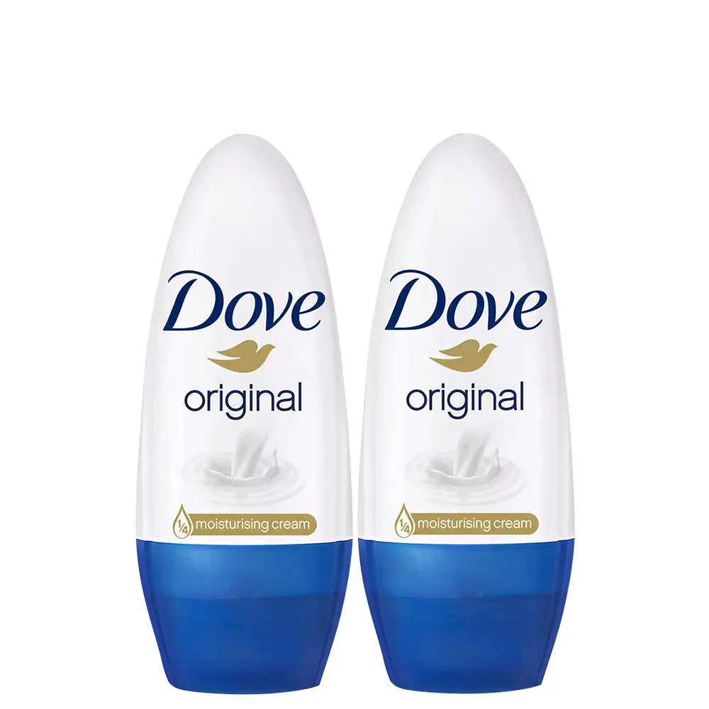 Dove Original Deodorant Roll On Pack Of 2