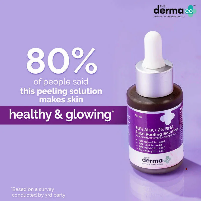 The Derma Co 30% Aha + 2% Bha Peeling Solution