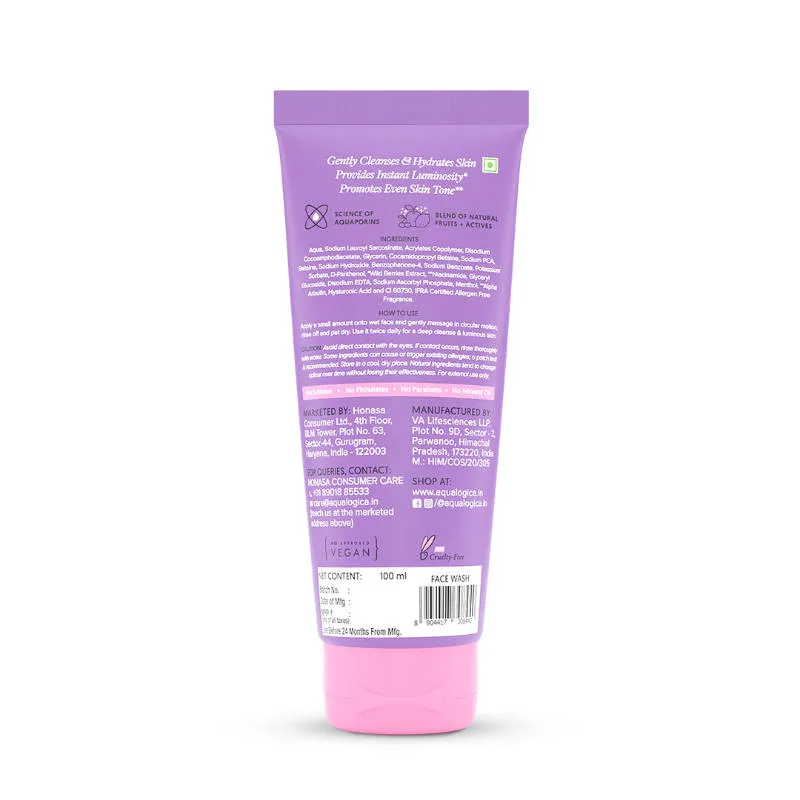 Aqualogica Iiiuminate+ Smoothie Face Wash - Pack Of 2