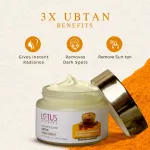 Lotus Herbals Radiance Boost Ubtan Face Cream SPF 20 view 3