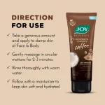 Joy Anti Pollution Exfoliating Coffee Face & Body Scrub For Men & Women view 6